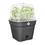 green basics kweekpot vierk. allin1 15cm living black